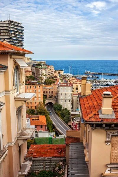 Monaco Principality Cityscape View Mediterranean Sea — Stock Photo, Image