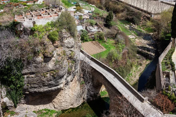 Puente San Miguel Brücke Des Heiligen Michael Fluss Guadalevin Ronda — Stockfoto