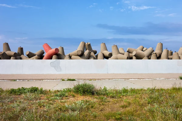 Wellenbrecher — Stockfoto