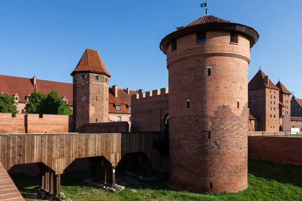 Castillo de Malbork en Polonia —  Fotos de Stock