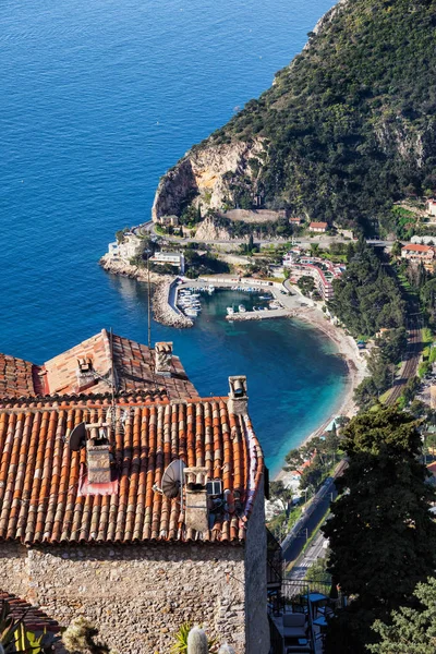 Französisch Riviera Mittelmeerküste in Frankreich — Stockfoto