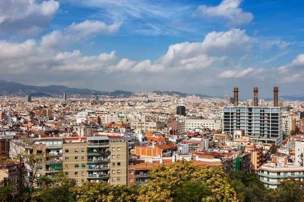 Stadtbild von Barcelona — Stockfoto