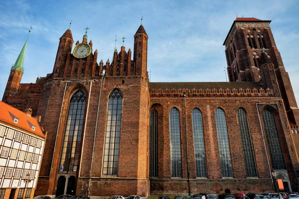 Église Sainte-Marie à Gdansk — Photo