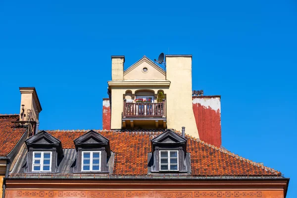Traditionellt historiskt hus på vinden — Stockfoto