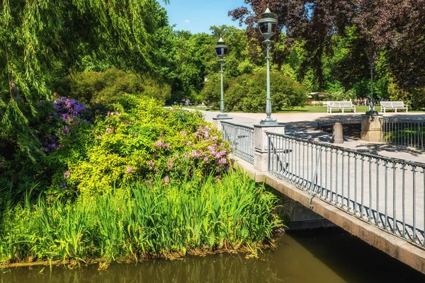 Parque Lazienki en Varsovia — Foto de Stock