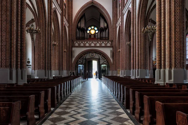 Interno della Cattedrale di San Florian a Varsavia — Foto Stock