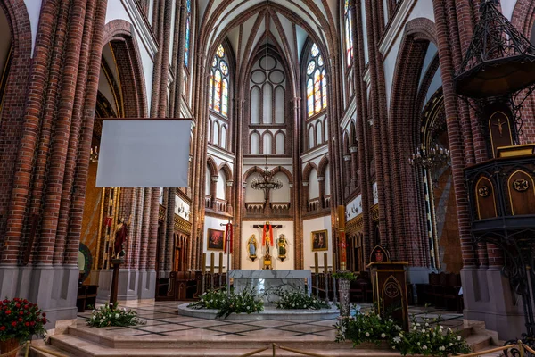 Catedral de São Floriano Interior em Varsóvia — Fotografia de Stock