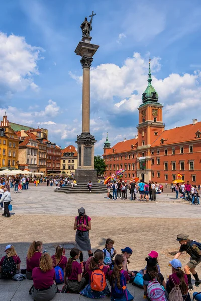 Escapada a la Ciudad Vieja de Varsovia — Foto de Stock