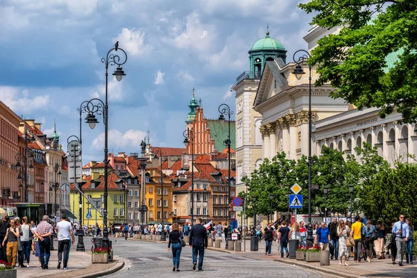 Városi szünet Varsóban — Stock Fotó
