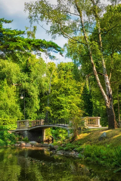 Park ujazdow w Warszawie — Zdjęcie stockowe