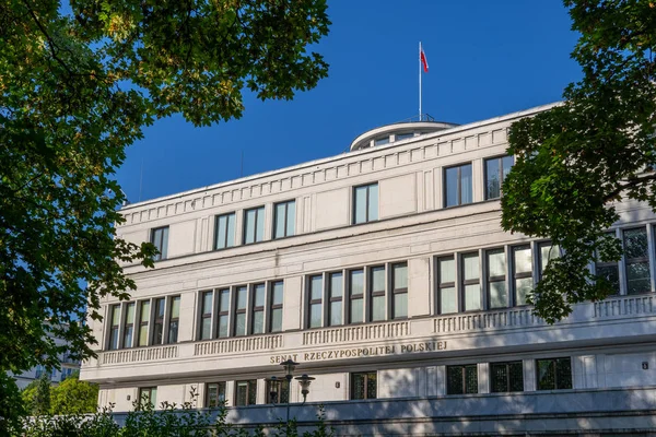 Palazzo del Senato a Varsavia — Foto Stock