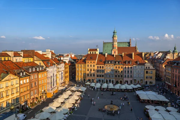 Old Town Market Place em Varsóvia — Fotografia de Stock