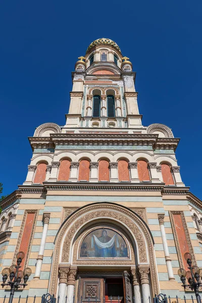 Alexander Nevsky Kathedraal Lodz Polen Pools Orthodoxe Kerk Neo Byzantijnse — Stockfoto