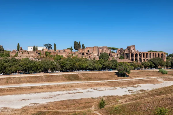 Ciudad Roma Italia Circo Máximo Italiano Circo Massimo Antiguo Estadio — Foto de Stock