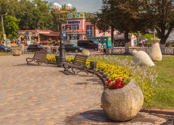 Boryspil Boryspil Ukrajina Srpna 2018 Centrální Administrativní Oblast Boryspil Boryspil — Stock fotografie