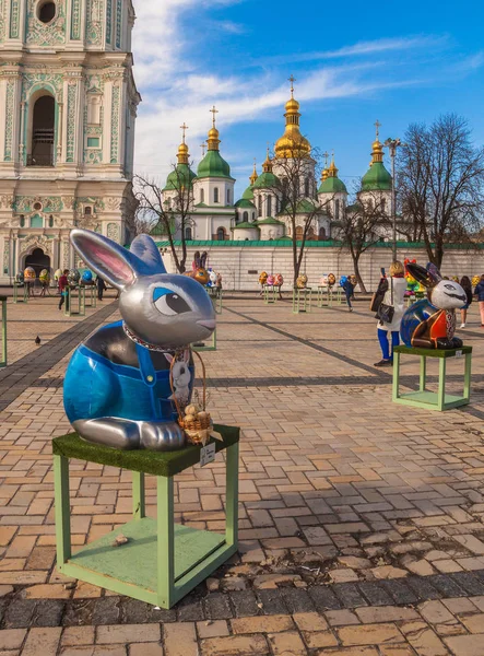 Kyiv Ucraina Aprile 2018 Festa Ucraina Delle Uova Pasqua Progetto — Foto Stock