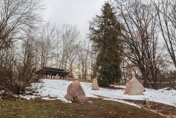 Kiev Ukrajina Dec 2016 Botanické Zahradě Kyjev Názvem Griško Tematická — Stock fotografie