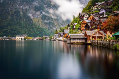 Küçük ünlü köyü ile Hallstatter bkz: Avusturya Alpleri'nde, bölge Salzkammergut, Avusturya Hallstatt