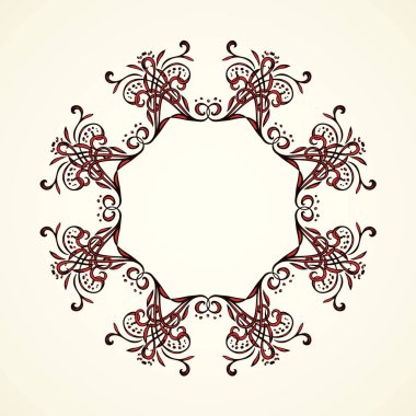 Eski sevimli romantik kitap kurdelesi kıvrımlı fiyonk etiketi beyaz kağıt arka planda izole edilmiş. Freehand siyah mürekkep ana hatlarıyla çizilmiş kıvrımlı köşe çizimi sanatsal kırsal kıvrımlı karalama tarzı.