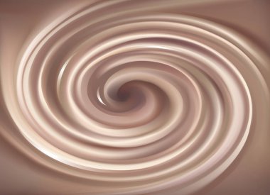 Yumuşak harika karışık hafif Haki renkli curvy eddy dalgalanma lüks düşkün. Tatlı nefis Ekru kıvrım akışkan pürüzsüz choco cremy sosu yüzeyde metin için yer ile parlayan sütlü beyaz sınır
