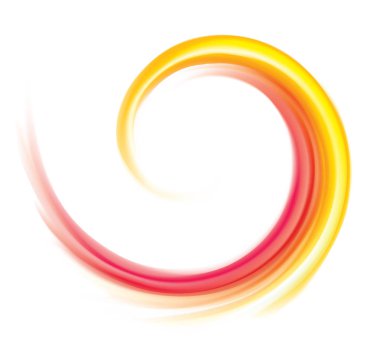 Vektör arka plan. Çerçeve curl sıvı yüzeyinin