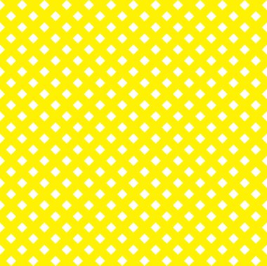 Tileable sanatsal canlı quadrangle şekil spliced form şablonu. Trendy sarı küp halı öğesi. Parlak kireç renkli moda modüler mesh retro techno stil yineleme yinelenen düşkün tasarlamak yaratıcı