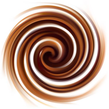 Yumuşak harika karışık koyu bej curvy eddy dalgalanma lüks düşkün. Güzel lezzetli kıvrım sıvı erime metin için yer ile tatlı choco cremy yüzeyde huni ortasında parlayan sütlü beyaz şerit
