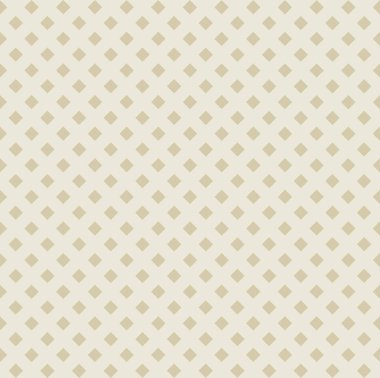 Tileable sanatsal ışık quadrangle şekil spliced form şablonu. Trendy gri kübik halı öğesi. Yaratıcı retro tekno tarzında açık bej renk moda modüler mesh tekrar yinelenen düşkün tasarım