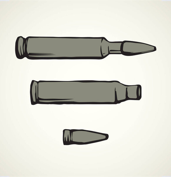 Surface defense antiaircraft launcher long range system device on white background. Black ink hand drawn logo sketch in retro doodle cartoon silhouette graphic style. Closeup view with space for text
