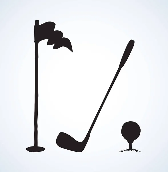 Vêtements de golf illustration de vecteur. Illustration du cours - 216180162