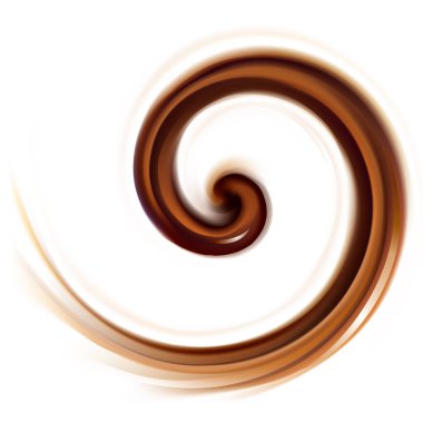 Yumuşak harika karışık koyu bej curvy eddy dalgalanma lüks düşkün. Güzel lezzetli kıvrım sıvı erime metin için yer ile tatlı choco cremy yüzeyde huni ortasında parlayan sütlü beyaz şerit