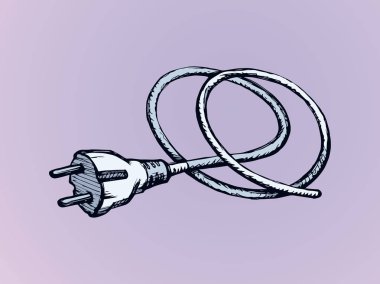 2 ac taşınabilir beyaz plastik vat donanım hafif bej zemin üzerinde ayarlayın. Anahat el çekilmiş ağ rozet app logo sembol modern sanat doodle stil tükenmez kalemle kağıt alanı metin için kapalı. Görünümü kapatın