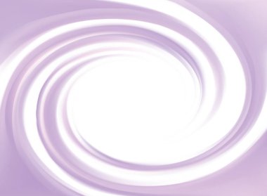 Parlak radyal curvy fond metin parlayan beyaz merkezi için yer ile et kalınlığı ile yivli. Sıvı leylak rengi yüzey. İştah açıcı yoğurt sulu meyveler hafif çivit renk: üzüm, frenk üzümü, dut, bilberry