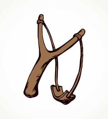 Arka planda basit bir Grunge nişancısı cihazı var. Freehand ana hatları siyah mürekkep çizilmiş yetişkin kabile savaş objesi logosu amblemi pictogram antik sanat karalama komik kalem metin alanı üzerine kağıt kalem