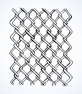 Siyah vektör sorunsuz dalgalı çizgi deseni