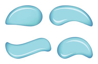 Beyaz deri kozmetik krem vektör damla