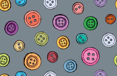 Düğme. Vektör çizim