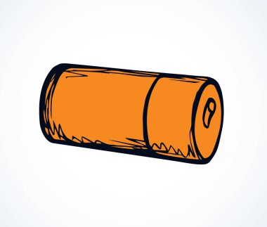 Kürdan. Vektör çizim