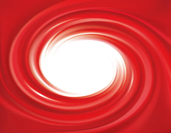 Vecteur tourbillonnant fond rouge. Jus de fruits rouges — Image vectorielle