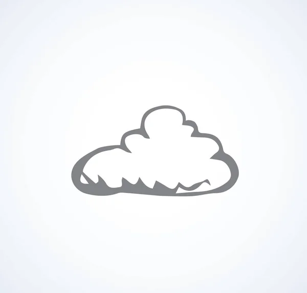 Nuvola. Illustrazione vettoriale — Vettoriale Stock