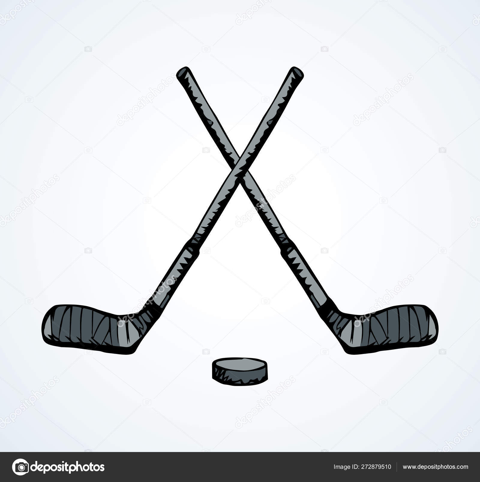 Image vectorielle Bâton de hockey. Dessin vectoriel par ©Marinka - 272879510, image size:1600x1607