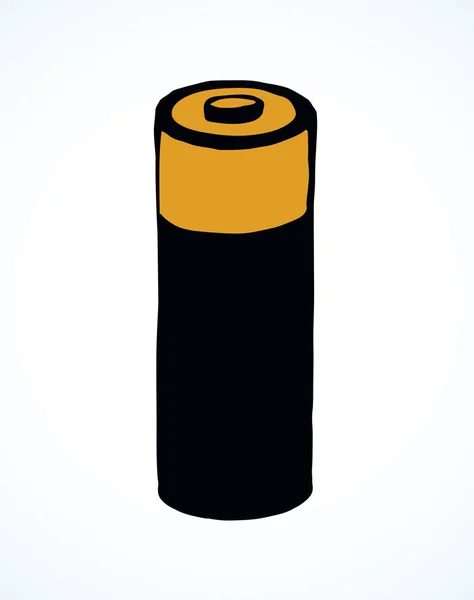 Batterie. Vektorzeichnung — Stockvektor