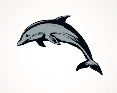 Yunus. Vektör çizim