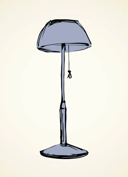 Schaduw lamp. Vector tekening — Stockvector