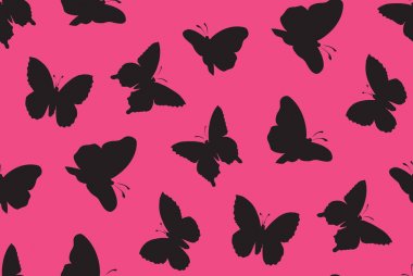 Kelebek. Vektör çizim