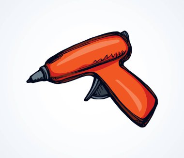 Tornavida. Vektör çizim