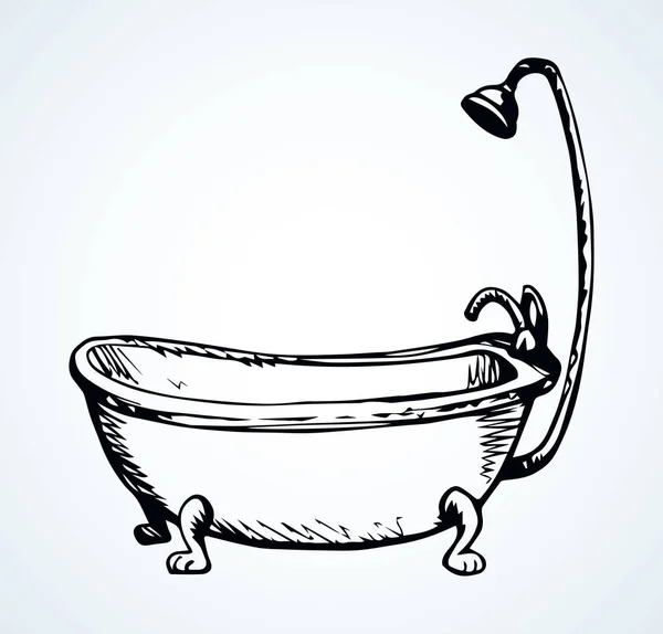 Bagno. Segno icona disegno vettoriale — Vettoriale Stock