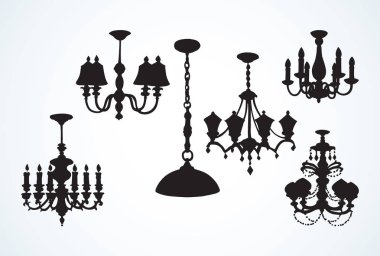 Avize. Vektör çizim