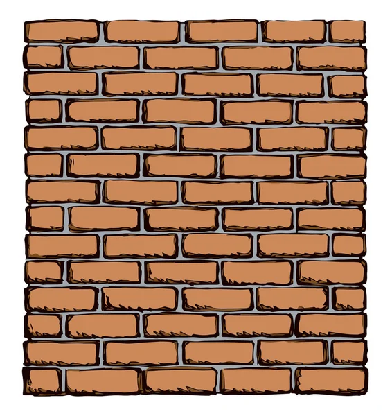 Brick. Vector drawing — Stock Vector