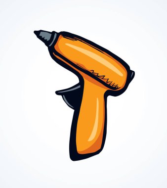 Tornavida. Vektör çizim